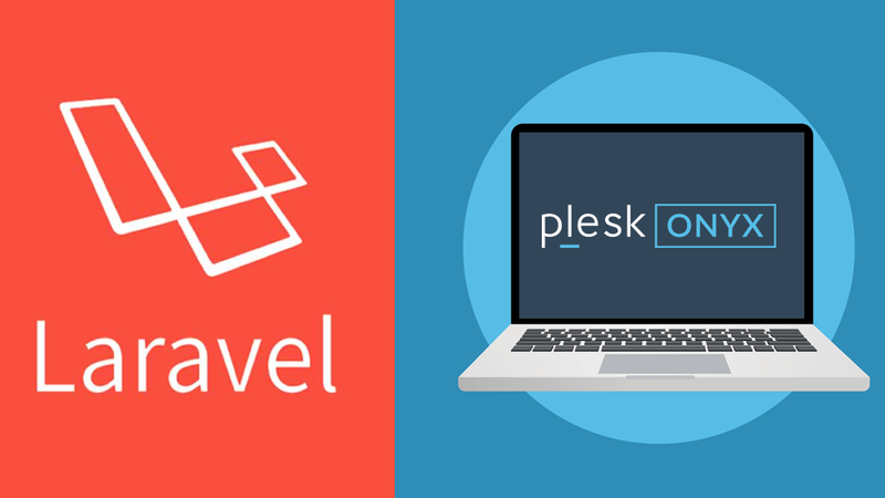 Laravel and Plesk Onyx.