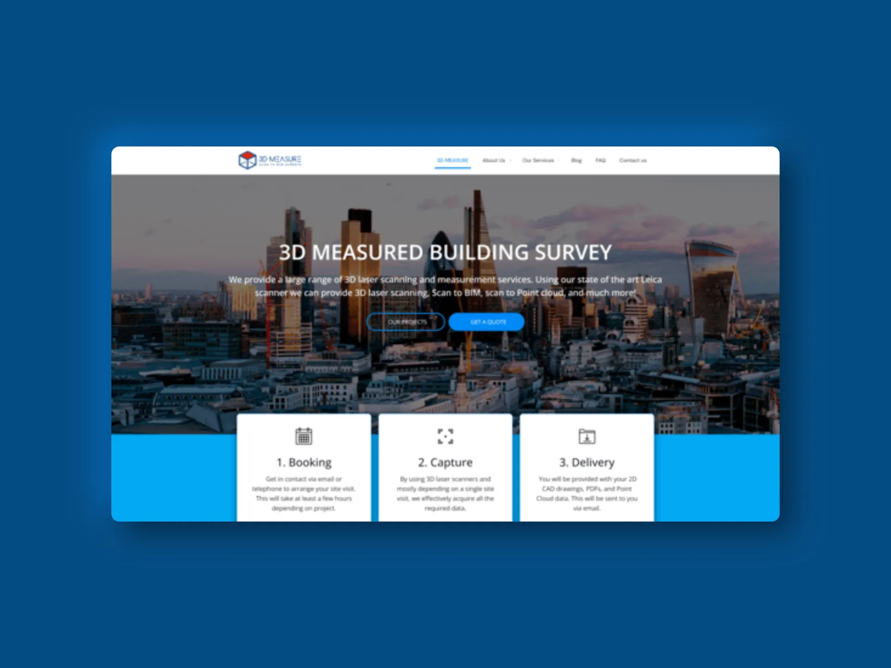 3D Measure Website