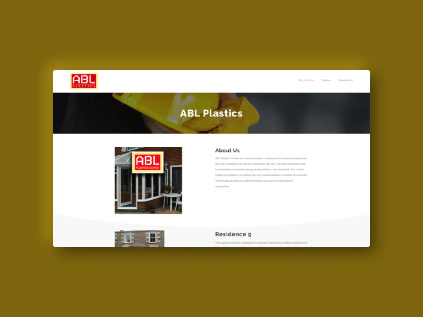 ABL Plastics Website